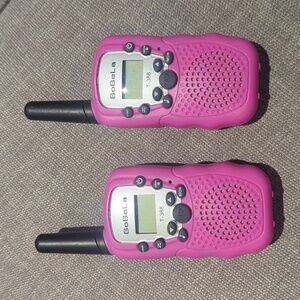 Set Of 2 BoBeLa Pink Walkie Talkies Toys For Kids - Like New